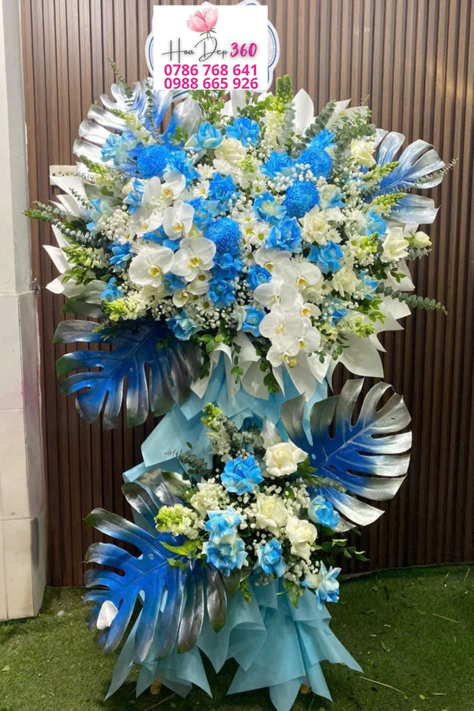 hoa mừng khai trương