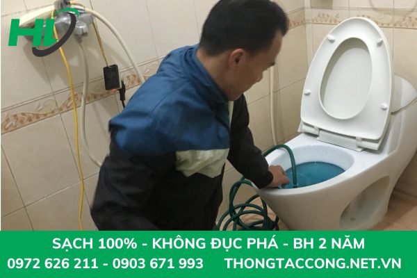 Thông Tắc Cống Chuyên Nghiệp Tại Cầu Giấy