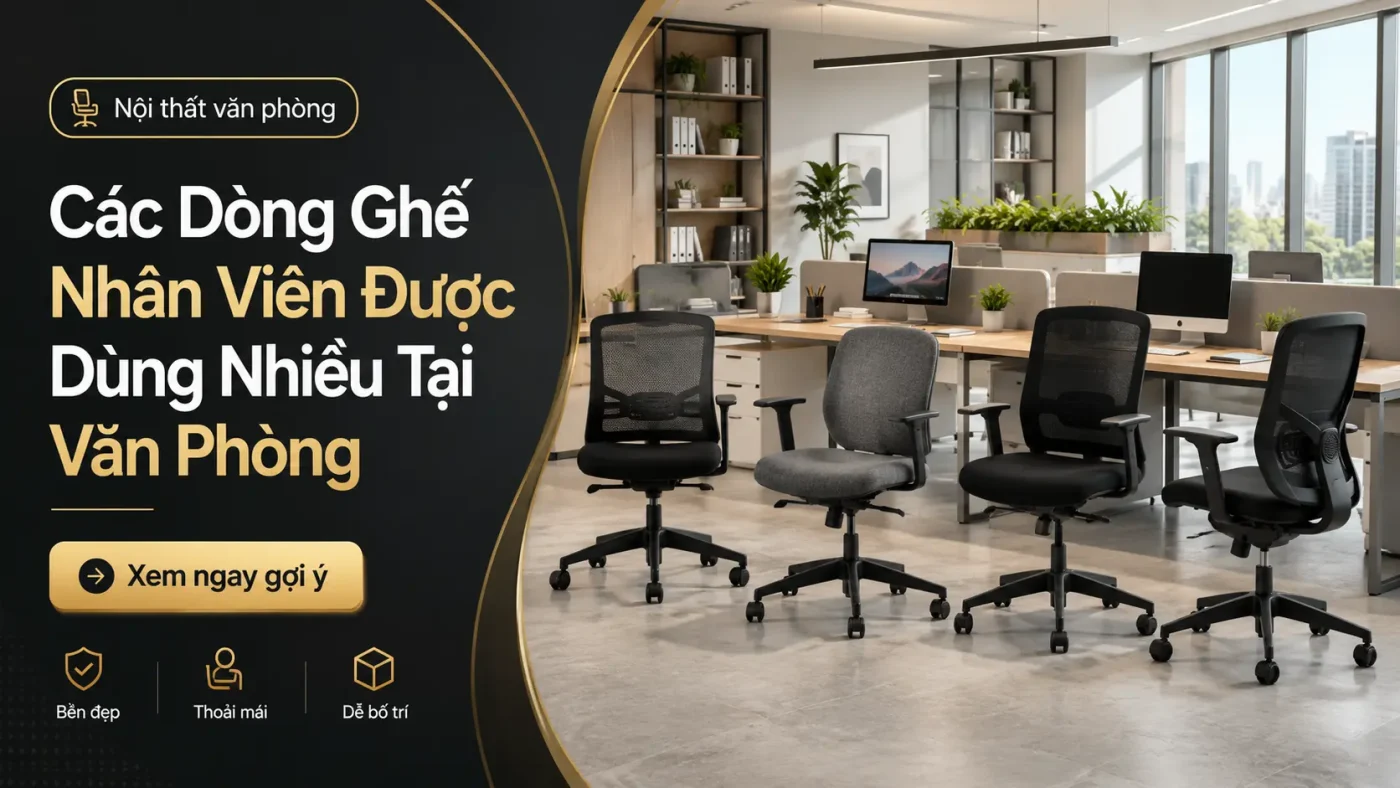 ghế nhân viên nội thất digi