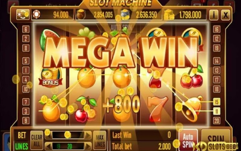 Dòng trả thưởng Payline là gì và cơ chế vận hành trong slot game