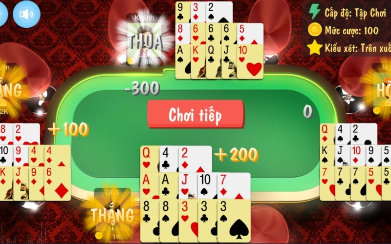 Quy tắc xếp 3 chi mậu binh cơ bản cần nắm vững